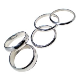 Sudraba laulību gredzens Nr. 1001