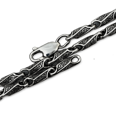 Silver chain No.65