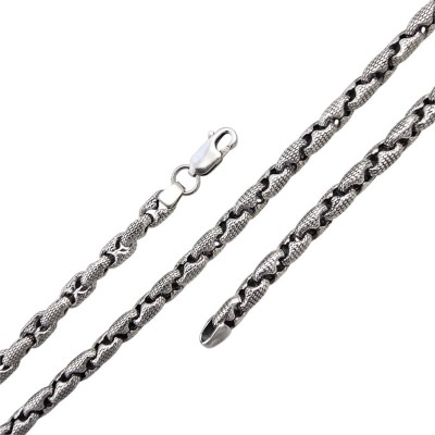 Silver chain No.69