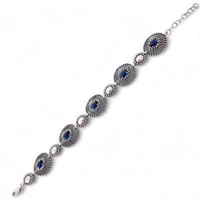 Silver bracelet No. 347