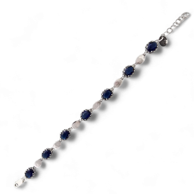 Silver bracelet No. 430