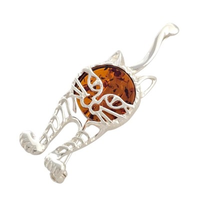 Silver brooche No.19