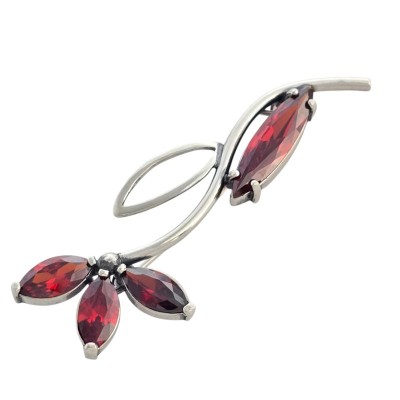 Silver brooche No.37