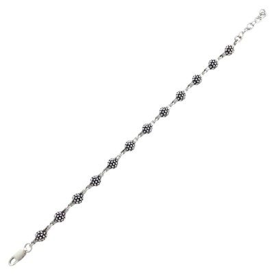Silver bracelet No.130