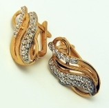 Gold earring Nr. 5203
