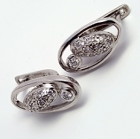 Silver earring No.: 417