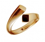 Gold ring Nr: 7