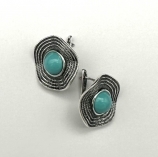Silver earring No.: 1128