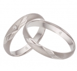 Silver wedding ring Nr. 15-04