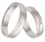 Silver wedding ring Nr. 15-19